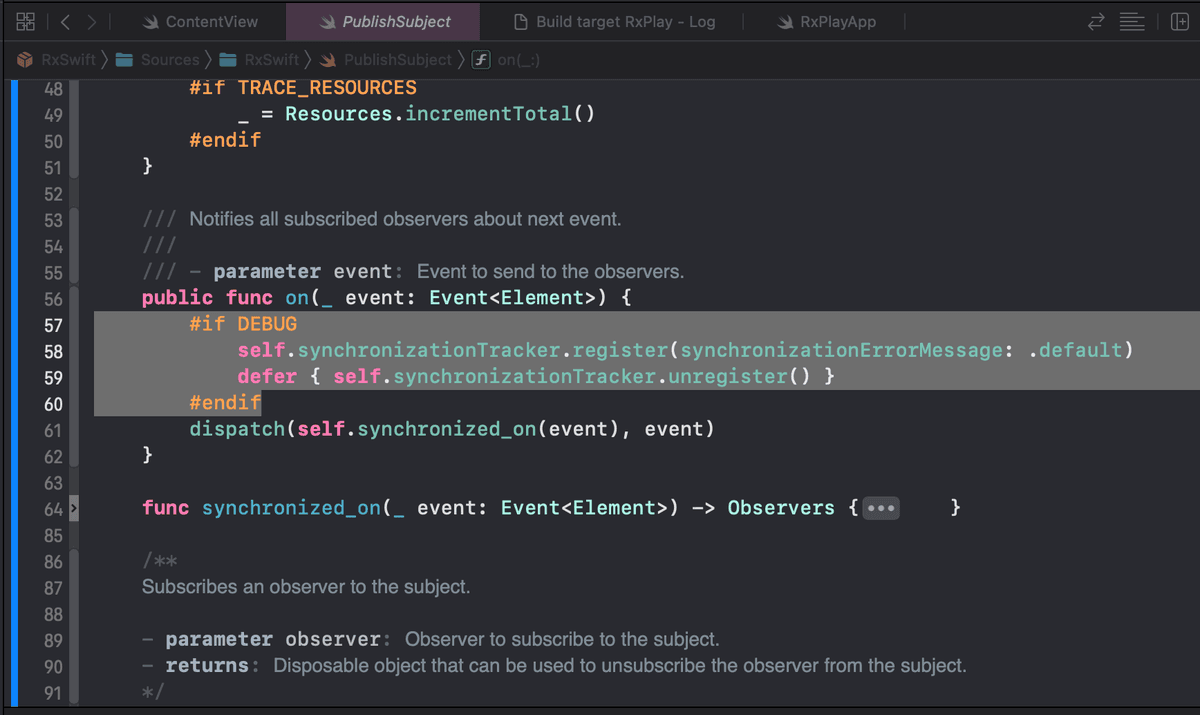 SynchronizationTracker register